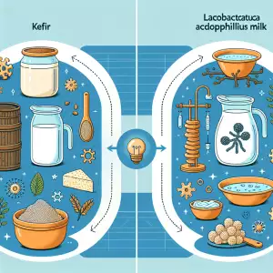 Rozdíl Mezi Kefírem A Acidofilním Mlékem