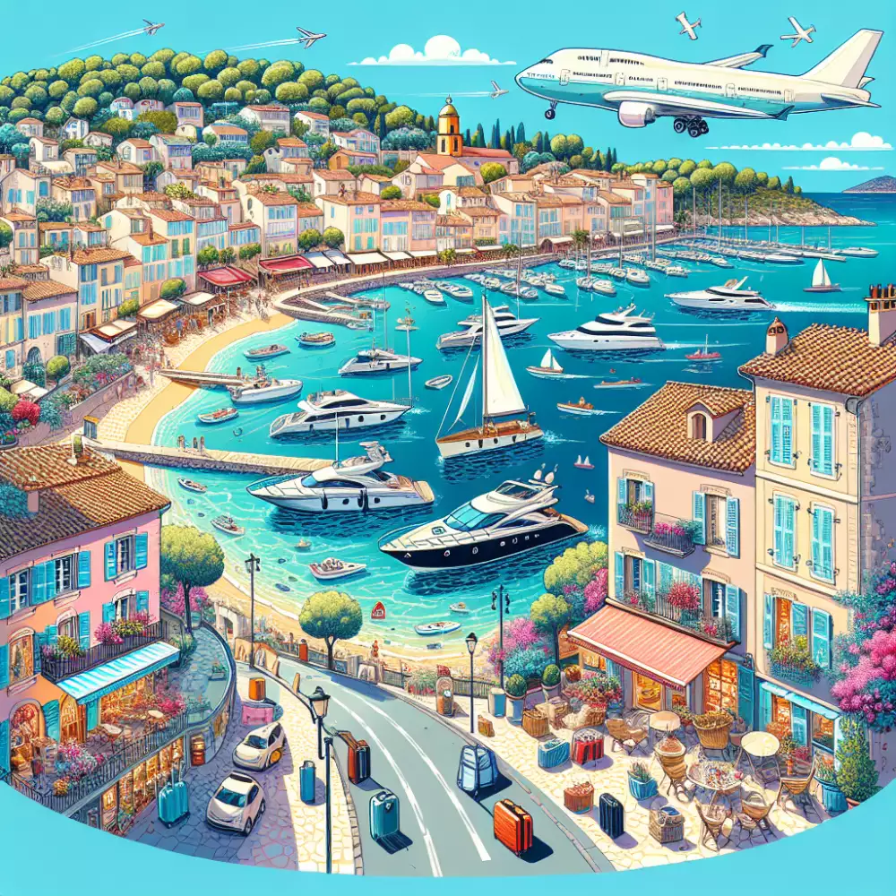 saint-tropez dovolená letecky
