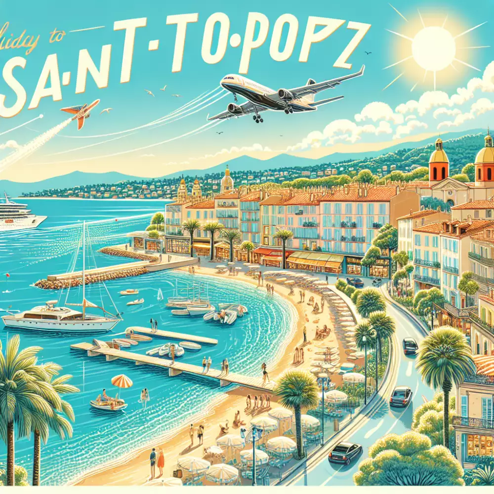 saint-tropez dovolená letecky