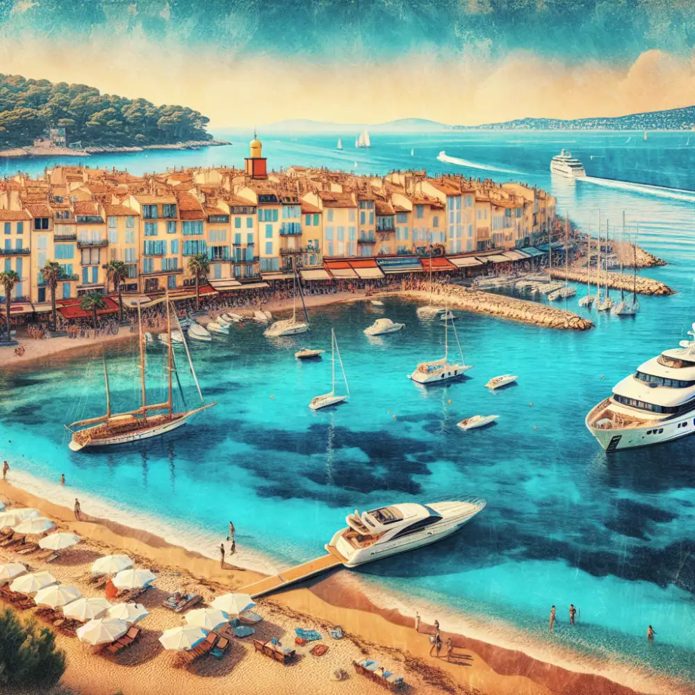 saint-tropez dovolená letecky