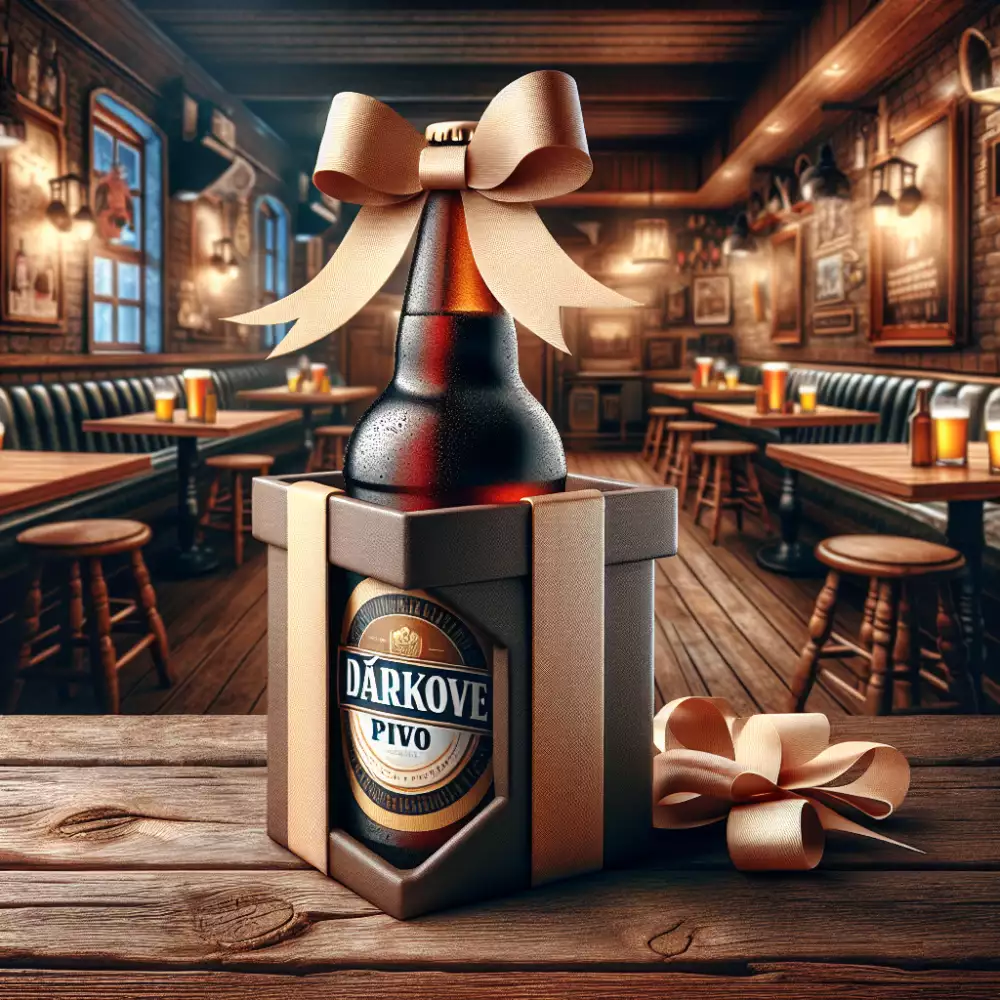 dárkové pivo