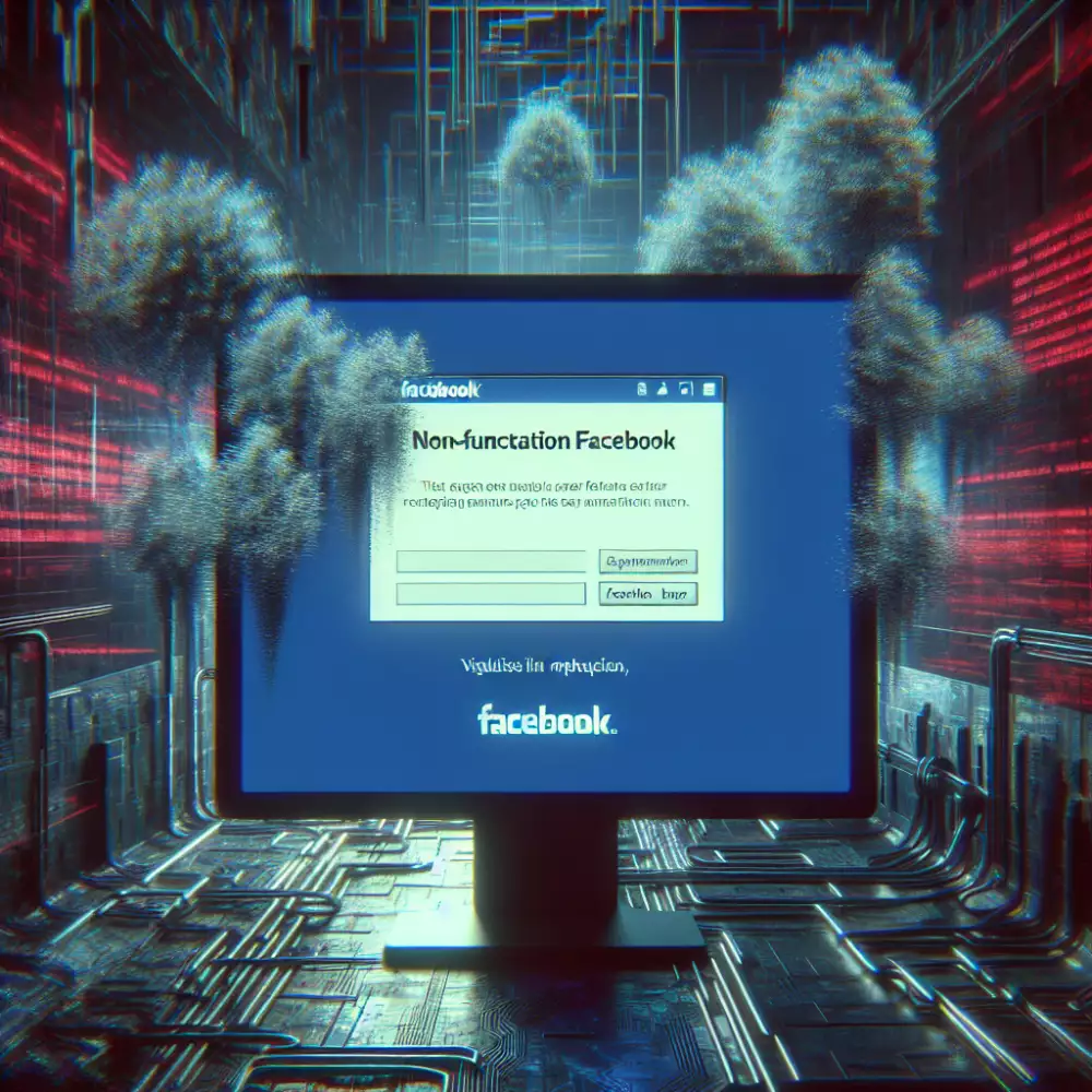 nefunguje facebook