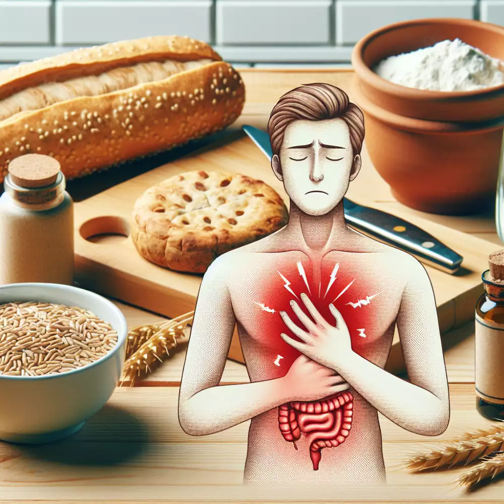 alergie na lepek příznaky
