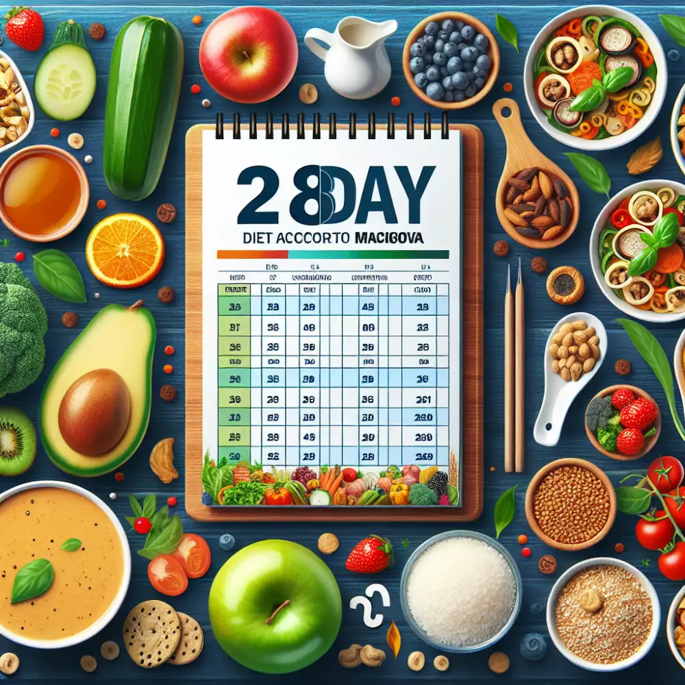 mačingová dieta 28 dní + recepty