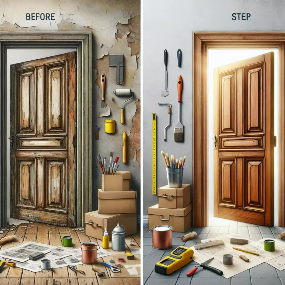renovace dveří svépomocí