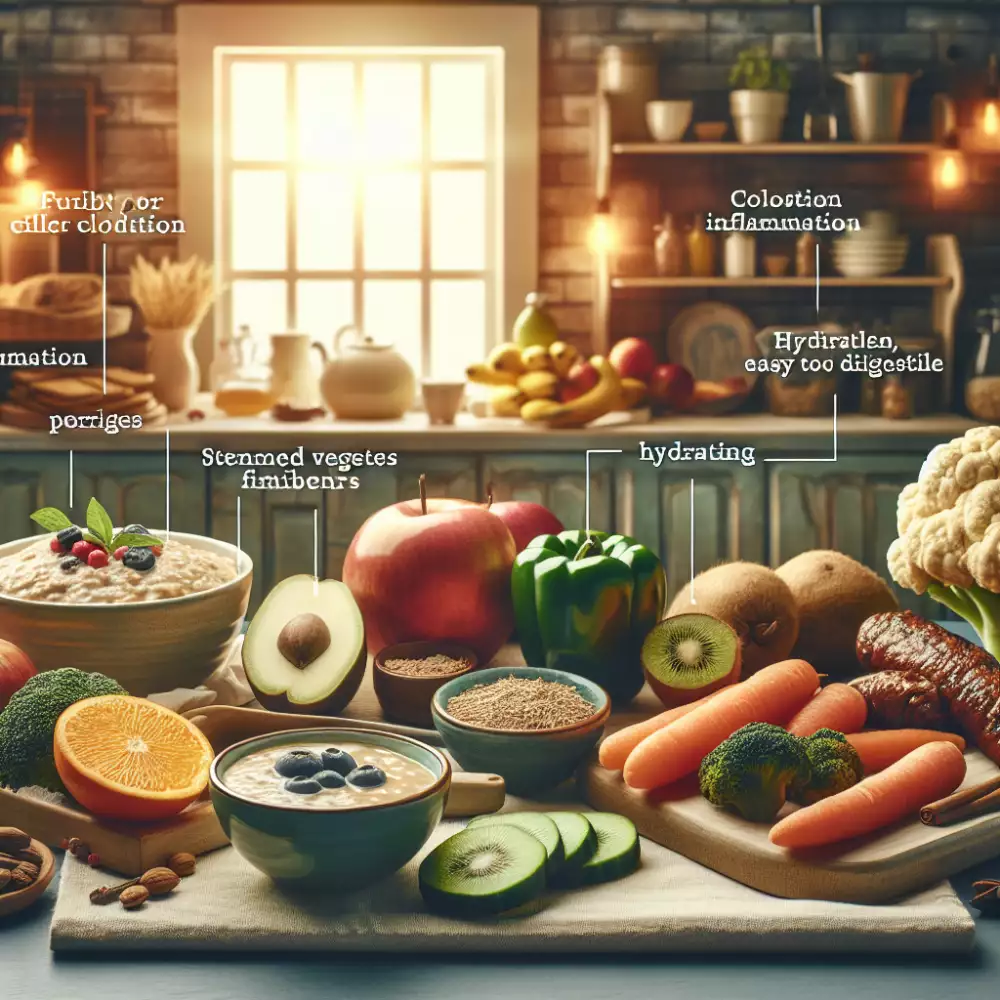 dieta při zánětu tlustého střeva