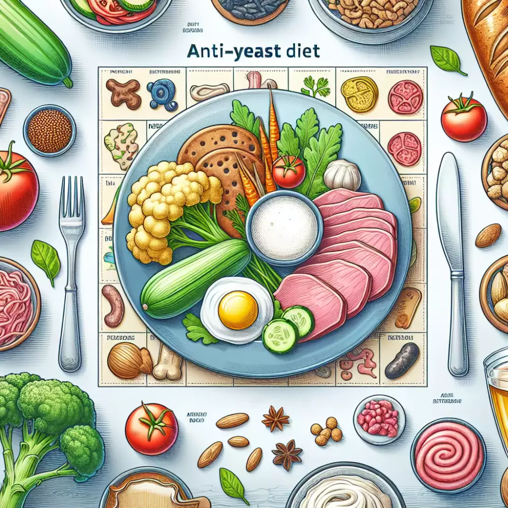 protikvasinková dieta jídelníček