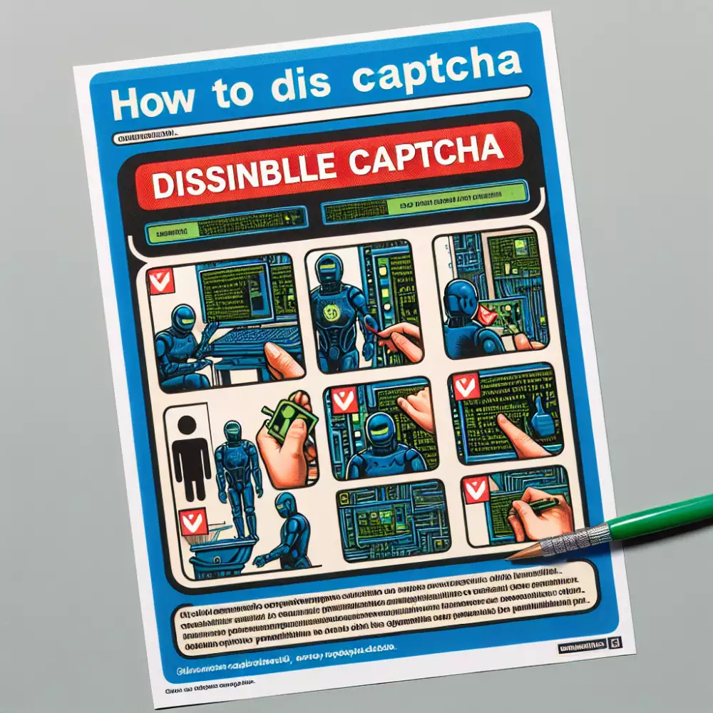 jak vypnout captcha