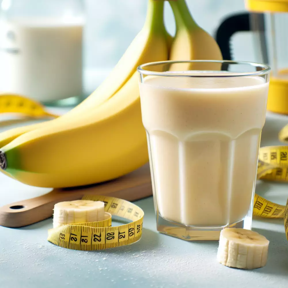 banánové smoothie na hubnutí
