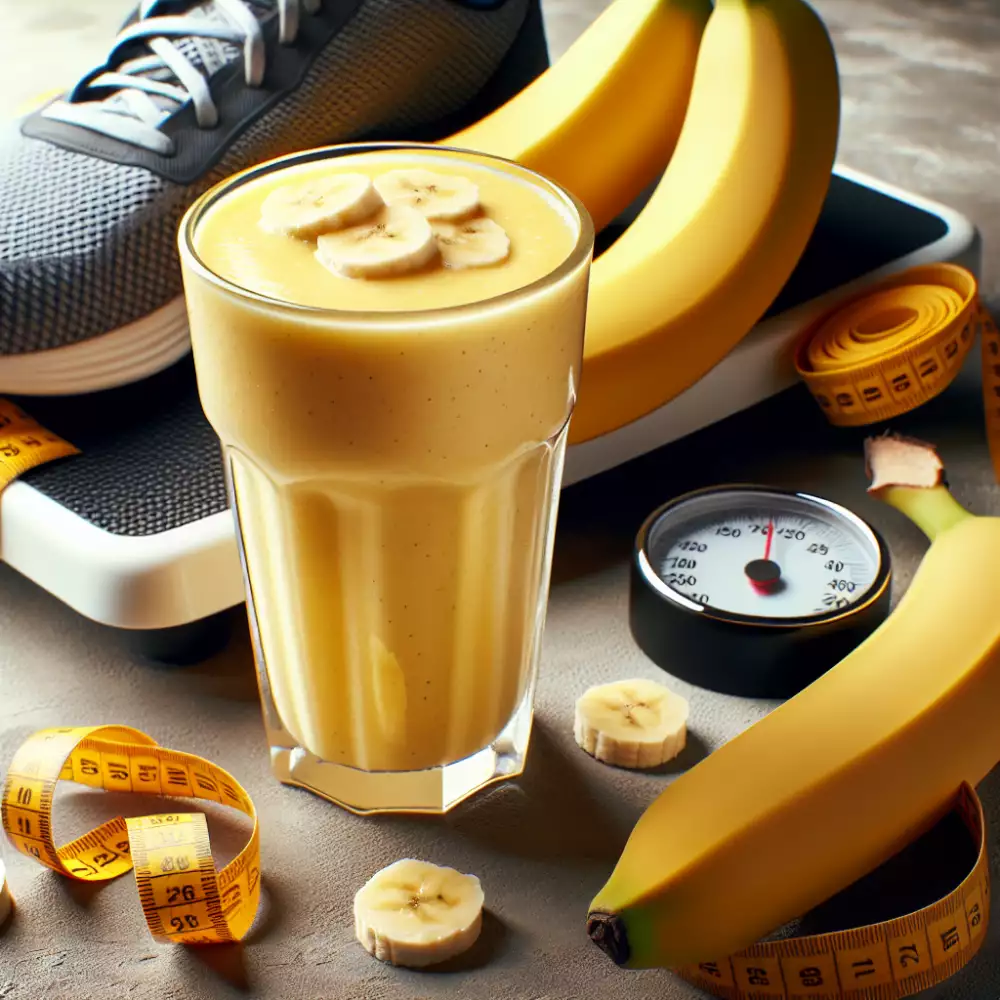 banánové smoothie na hubnutí