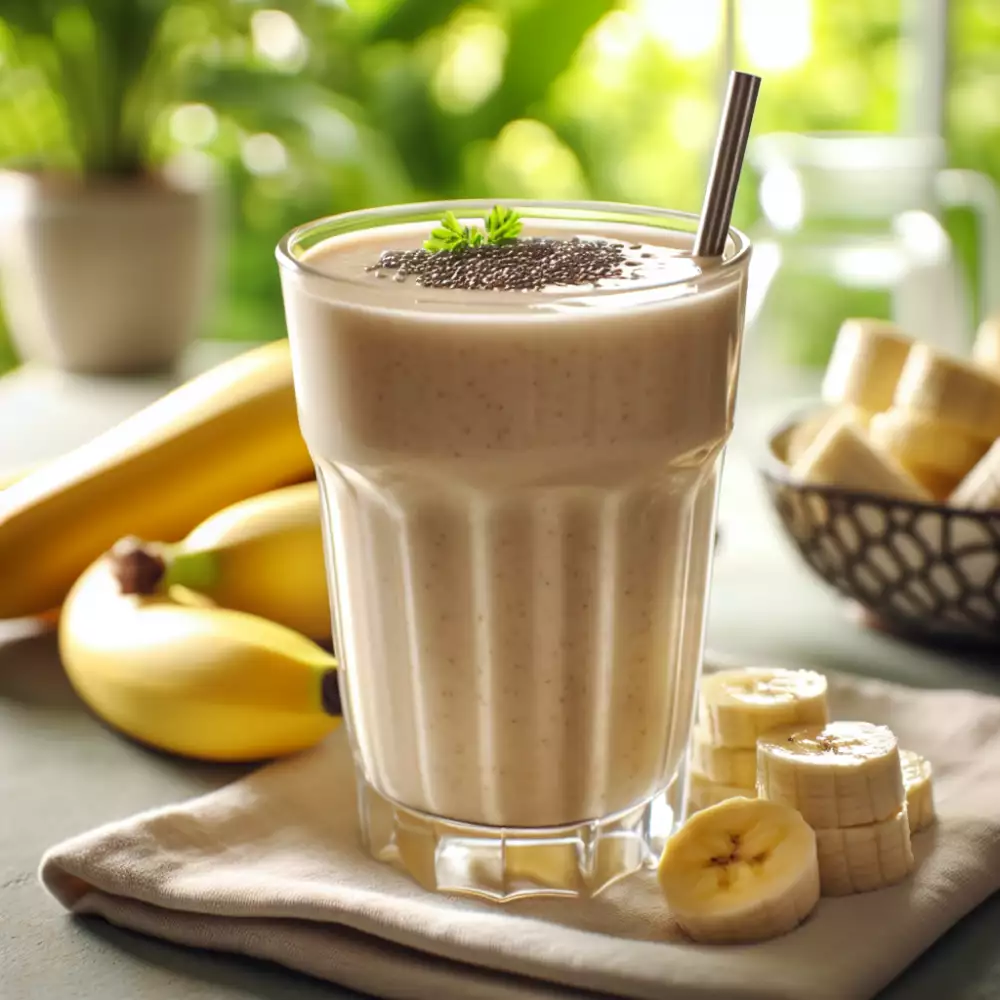 banánové smoothie na hubnutí