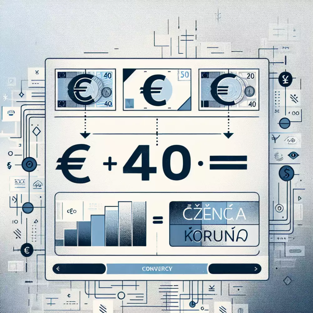 40 eur to czk