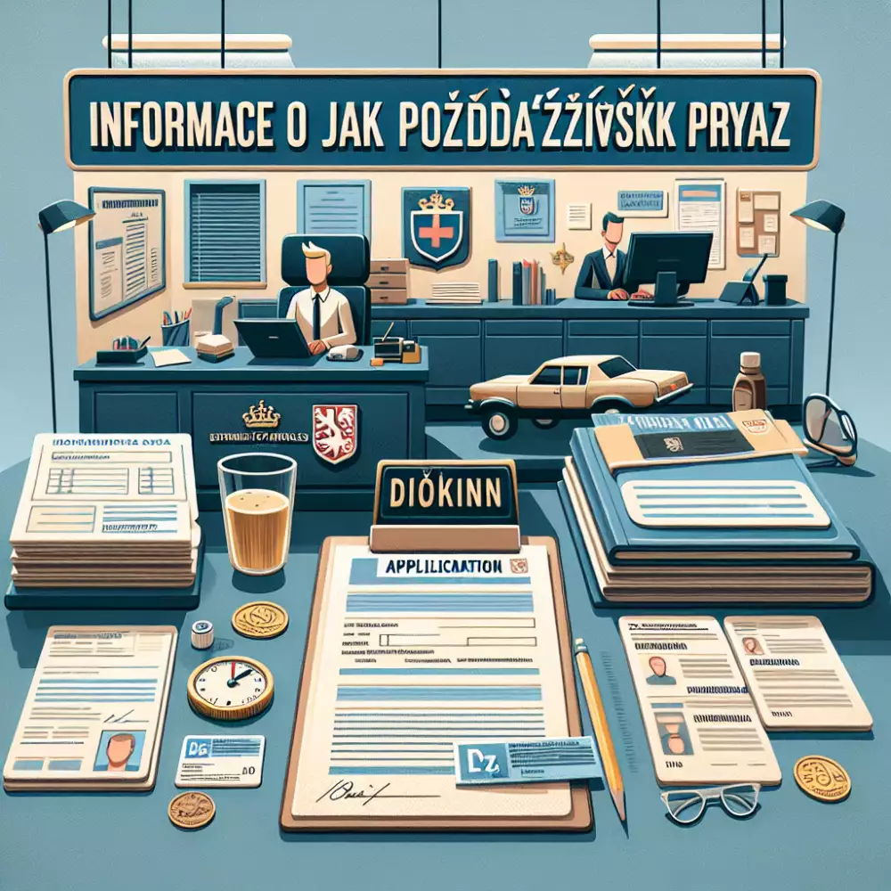 jak požádat o řidičský průkaz