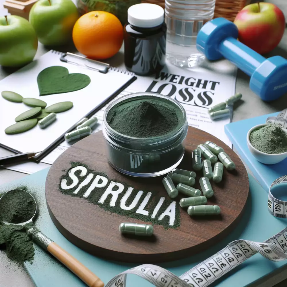 spirulina hubnutí
