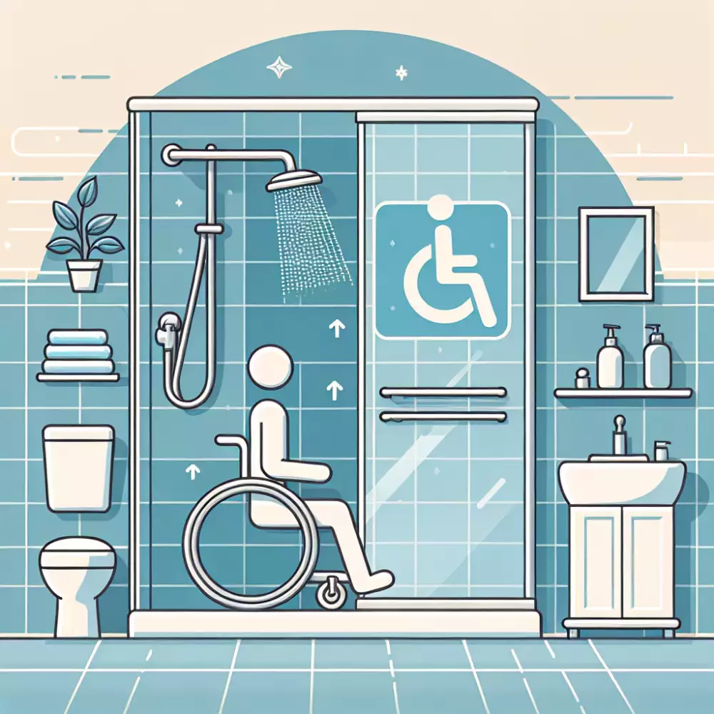 sprchový kout pro invalidy