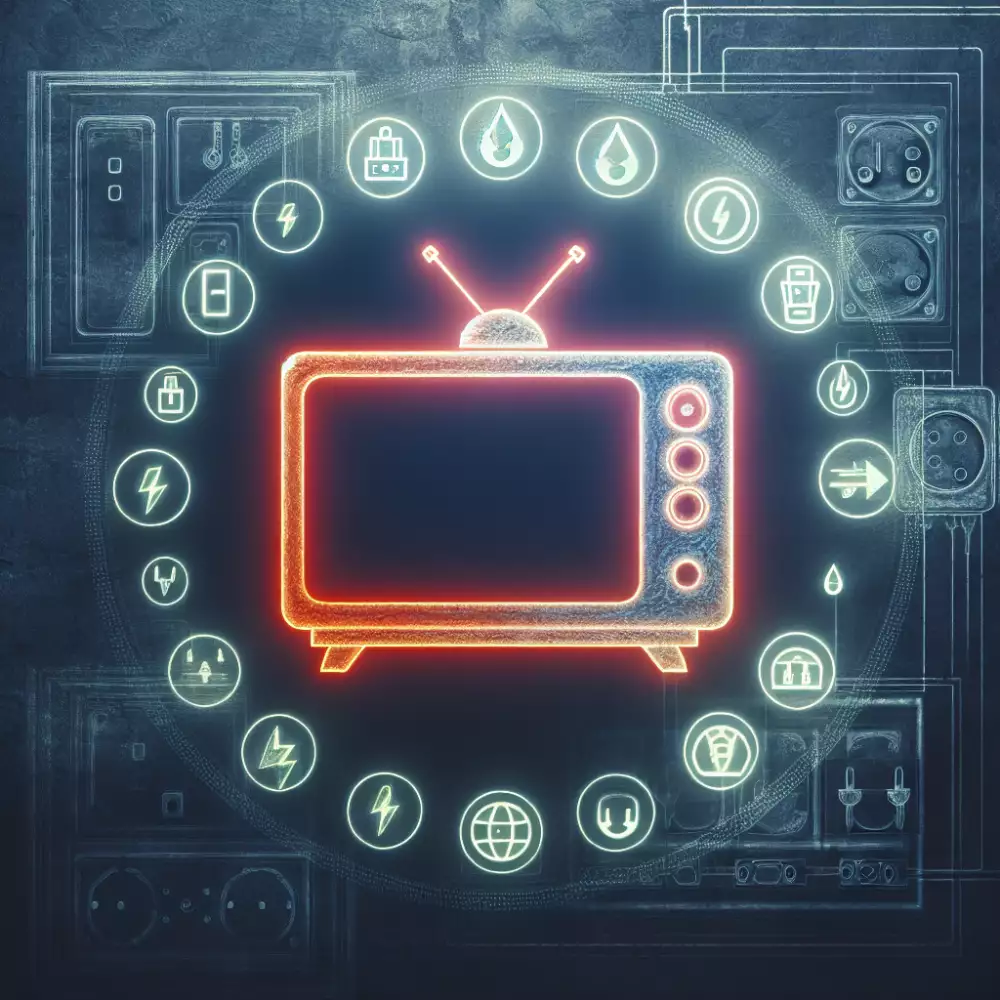 Spotřeba Vypnuté Televize