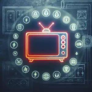 Spotřeba Vypnuté Televize