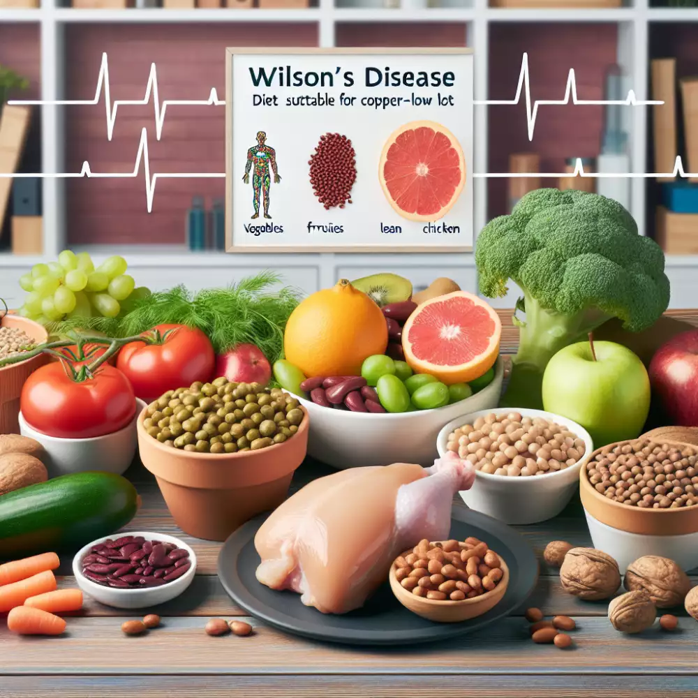 wilsonova choroba dieta